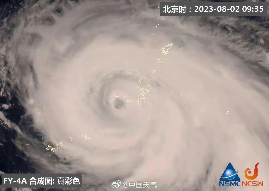 超强台风“卡努”已进入24小时警戒线！