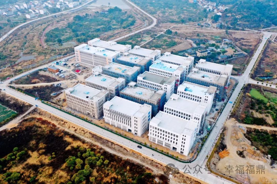 福鼎市汽摩配产业园19栋标准厂房主体全部完工！