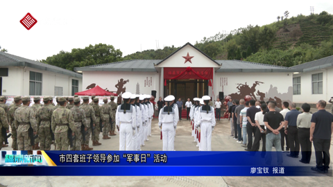 市四套班子領(lǐng)導參加“軍事日”活動