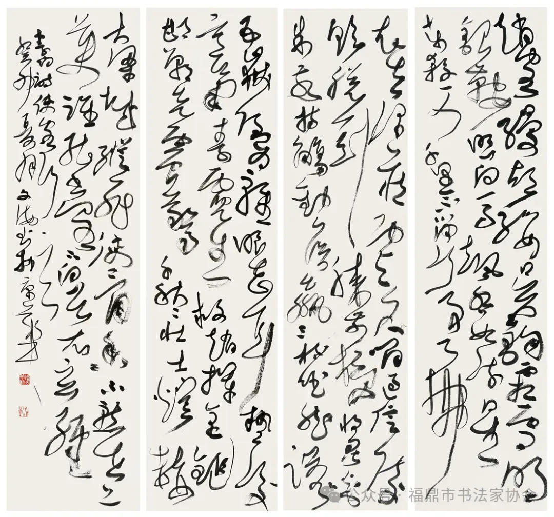 福鼎鄉(xiāng)賢、著名書(shū)法家潘文海書(shū)法作品在福建省美術(shù)館展出?。ǜ絽⒄箷?shū)法作品高清原圖）