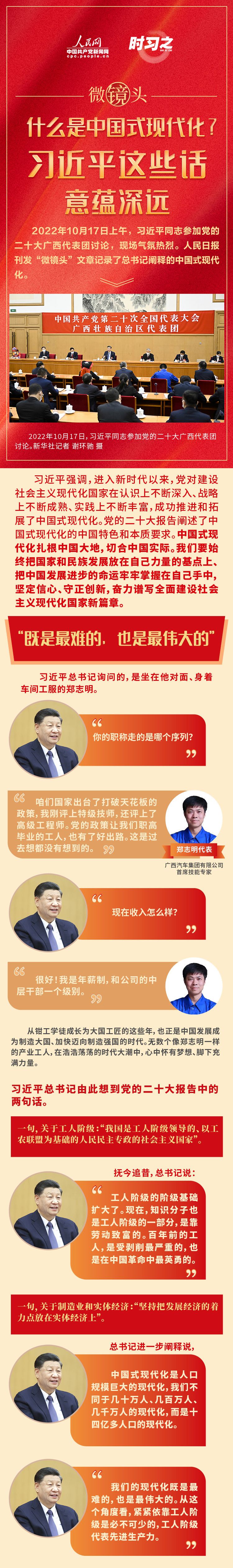 微镜头：什么是中国式现代化?习近平这些话意蕴深远