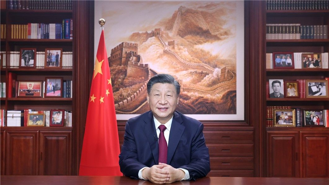国家主席习近平发表二〇二三年新年贺词