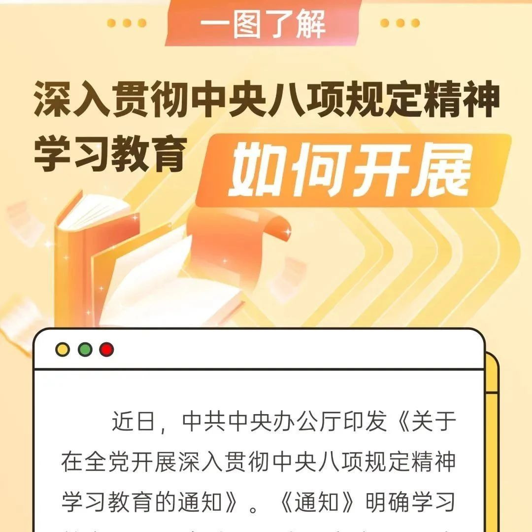 一图了解：深入贯彻中央八项规定精神学习教育如何开展
