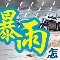 一图秒懂：遇到暴雨怎么办？这份指南请查收！