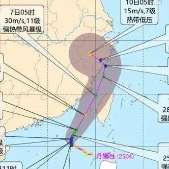 4号台风“丹娜丝”已生成！暴雨大风影响福建