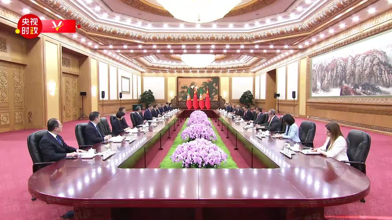 视频丨习近平：中葡两国树立了不同社会制度 不同国情国家相互尊重 互利共赢的典范