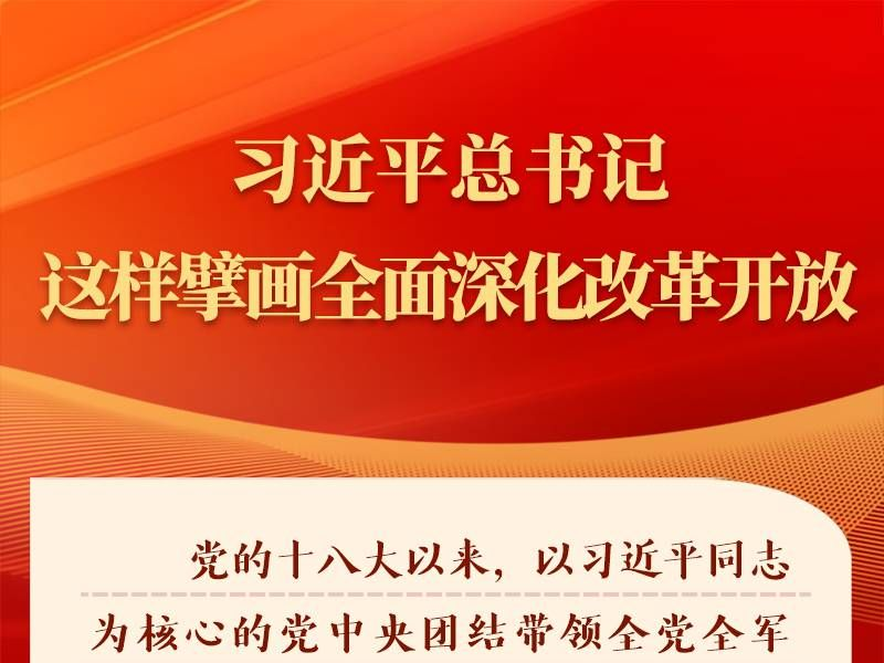 金句 | 习近平总书记这样擘画全面深化改革开放