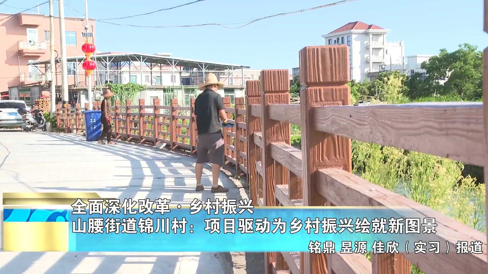 【全面深化改革•乡村振兴】山腰街道锦川村：项目驱动为乡村振兴绘就新图景