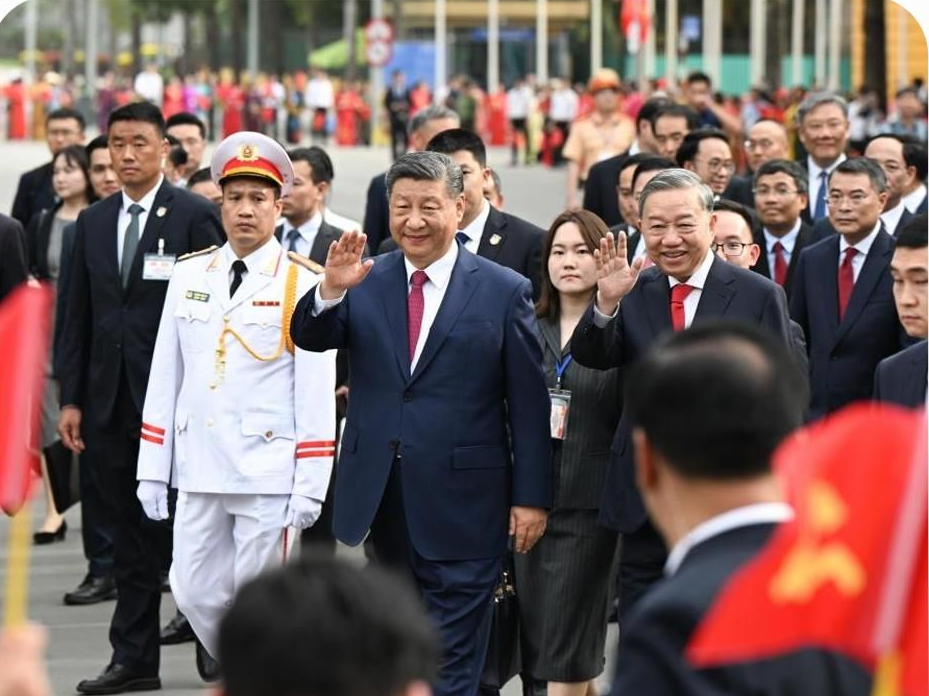 新华社快讯：国家主席习近平同马来西亚总理安瓦尔举行会谈