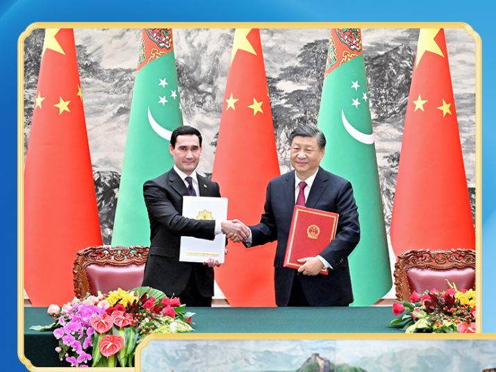 第一观察 | 习近平主席同中亚五国元首互动的难忘瞬间