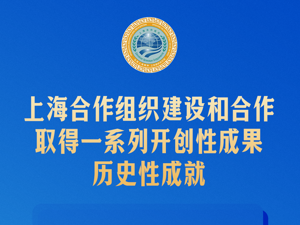 推动上海合作组织行稳致远，习近平提出中国主张